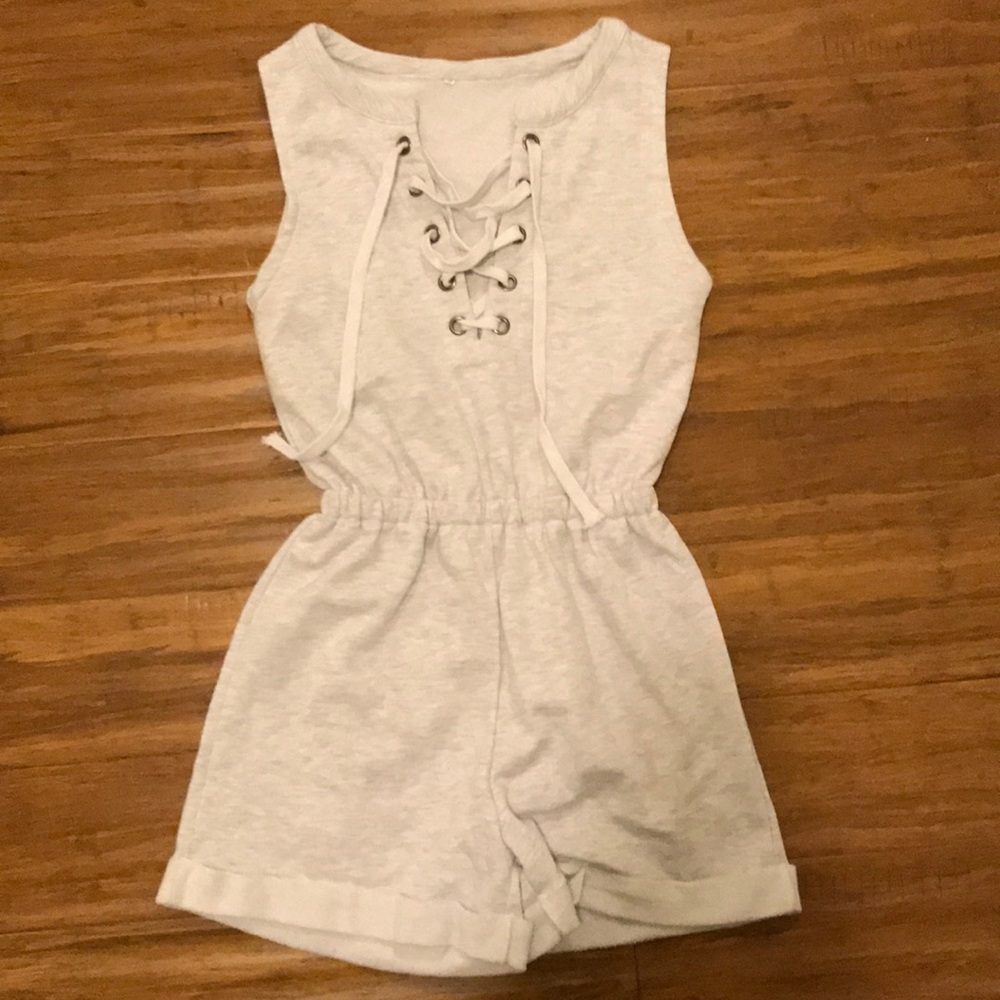 Grey Romper